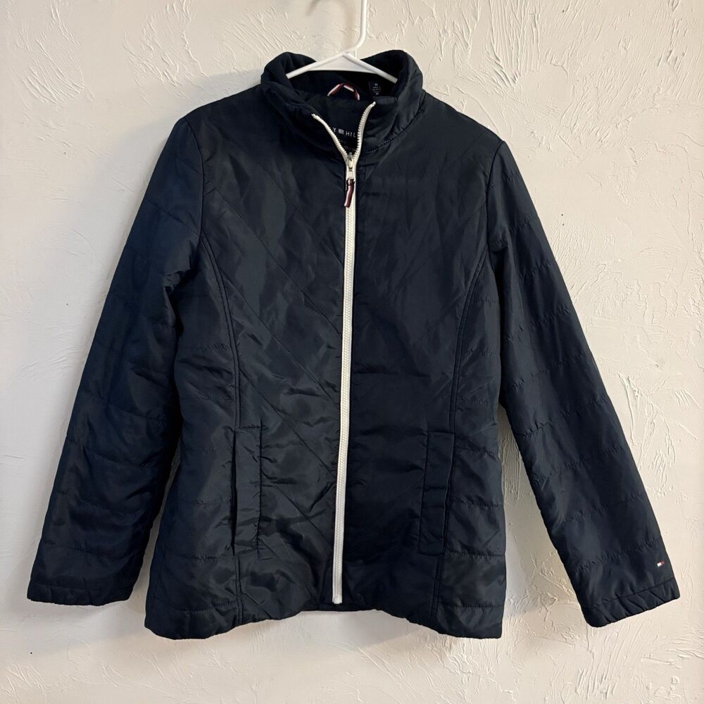 Tommy Hilfiger Woman’s 3-in-1 All Weather System * Puffer Jacket Only. Blue M